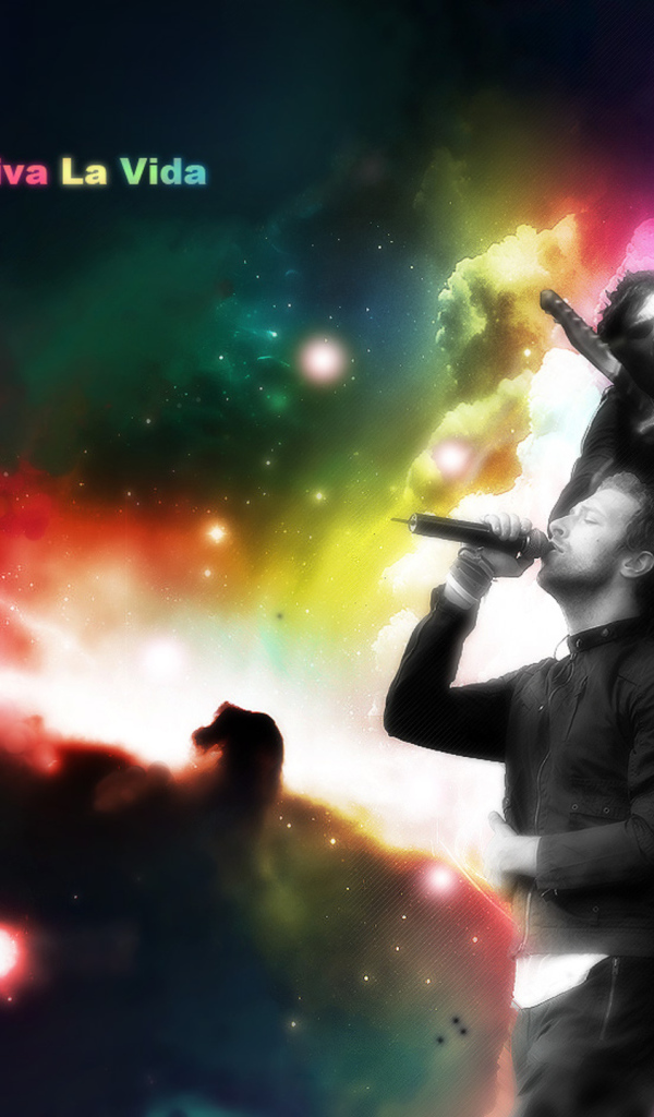 Coldplay группа в огнях