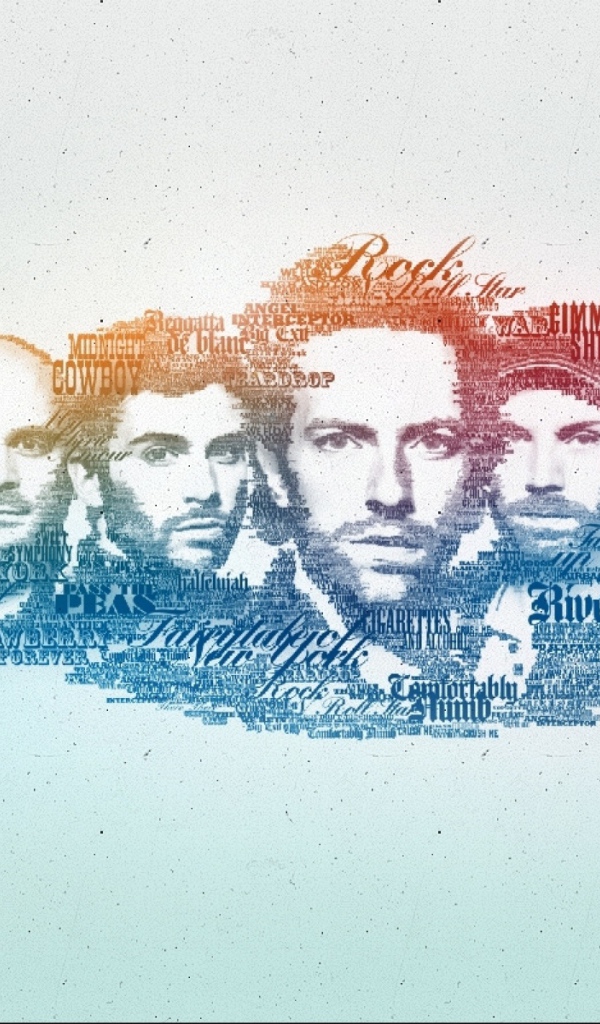 Coldplay рисунок в HD