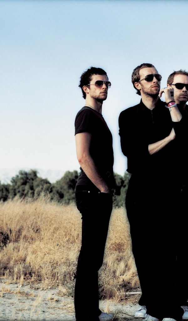 Coldplay носить черное