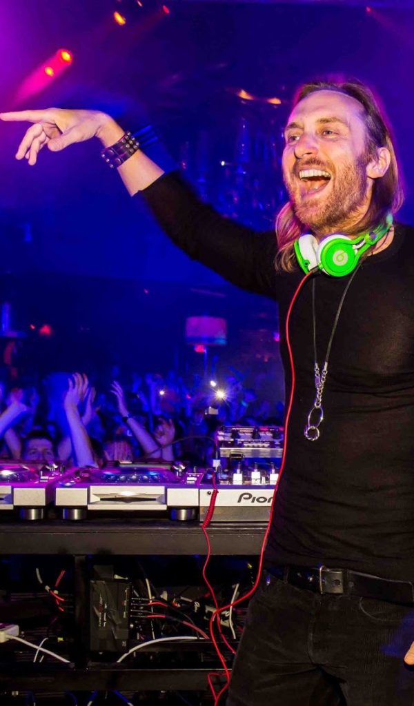 David Guetta на сцене