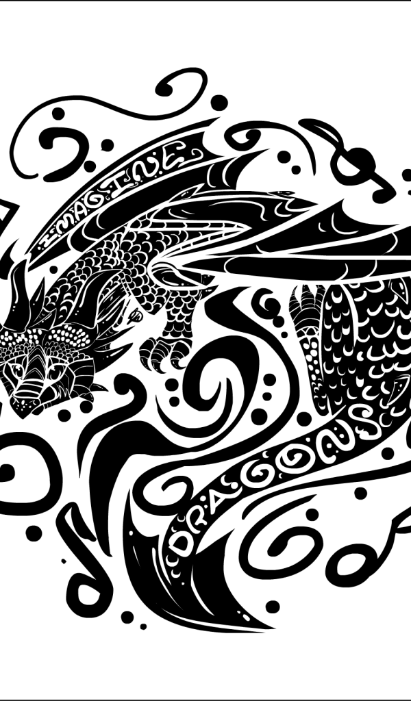 Imagine Dragons: татуировка знак группы