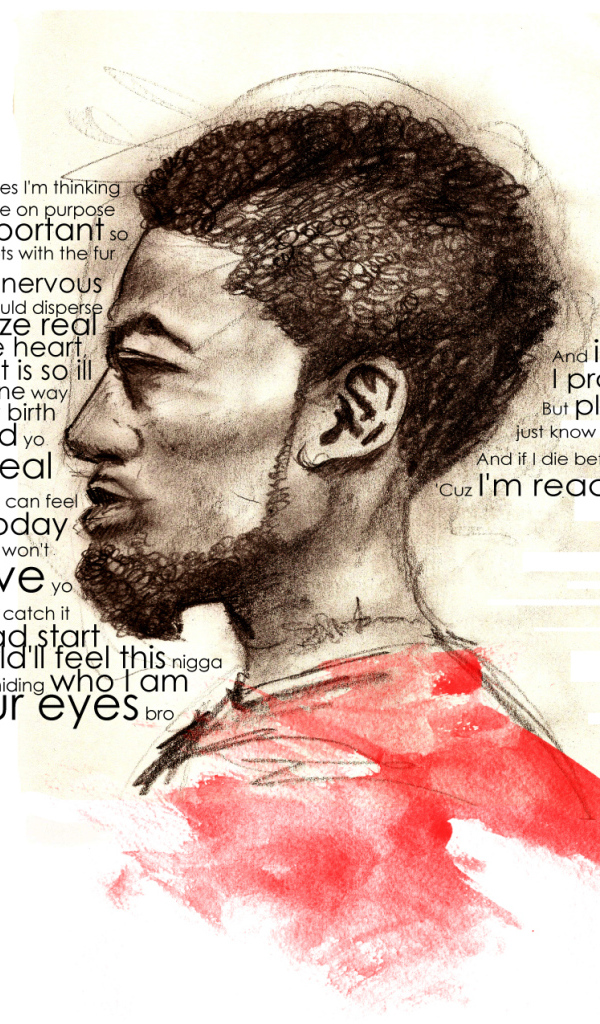 Kid Cudi рисунок