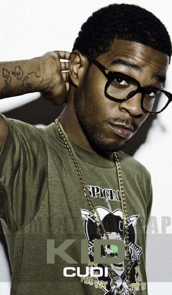 Kid Cudi позируют для фотографий