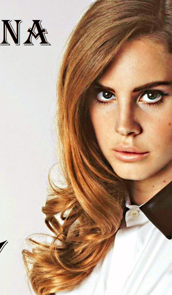 Lana Del Rey в белой рубашке HD