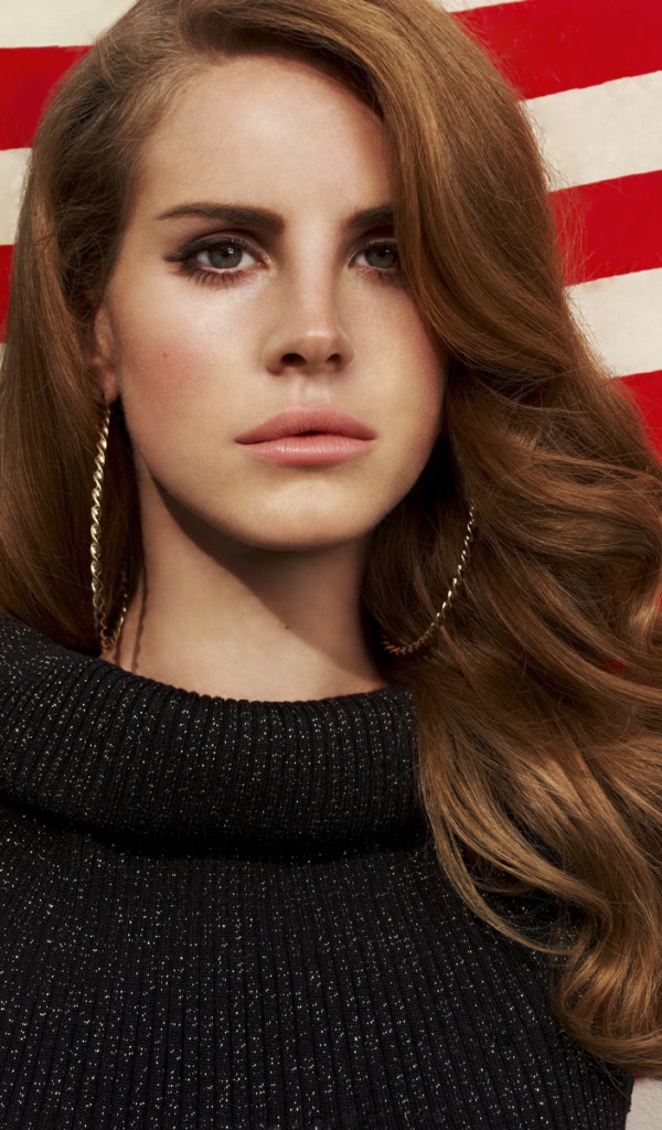 Lana Del Rey американский флаг