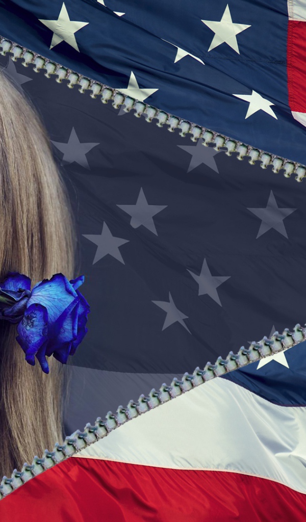 Lana Del Rey голубая роза