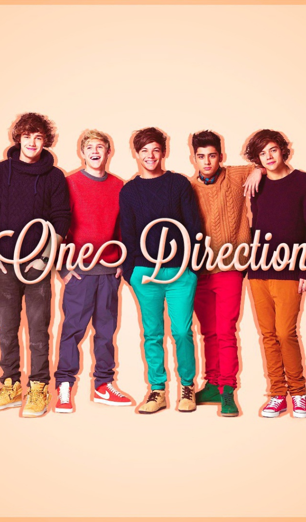 One Direction разноцветные 