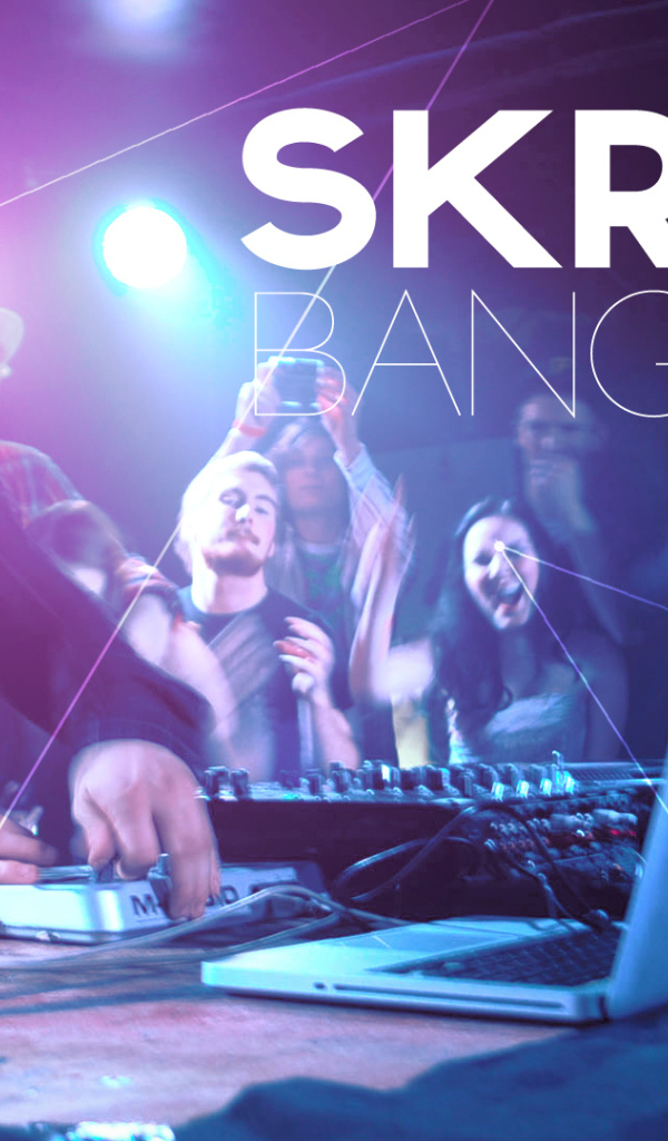 Skrillex в клубе