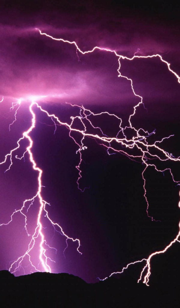 Молнии в небе