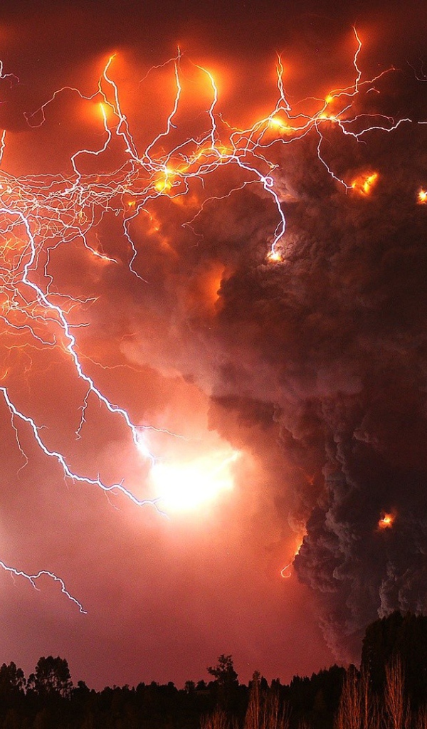 Очень сильная гроза