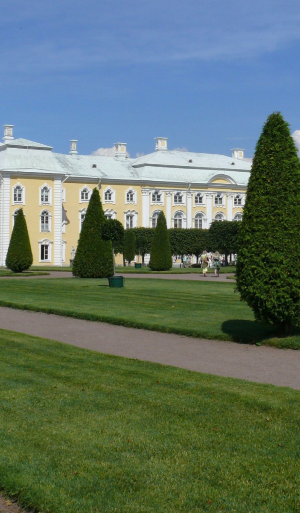 Красиво подстриженные деревья