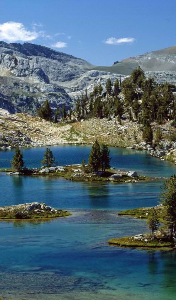 Горное озеро в Орегоне