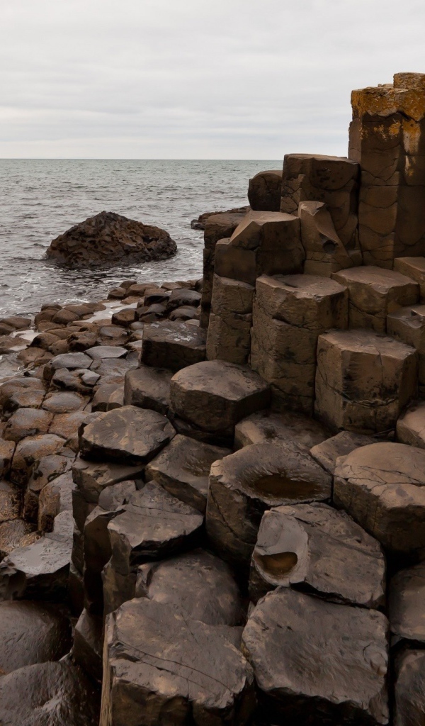 Морской берег ступени