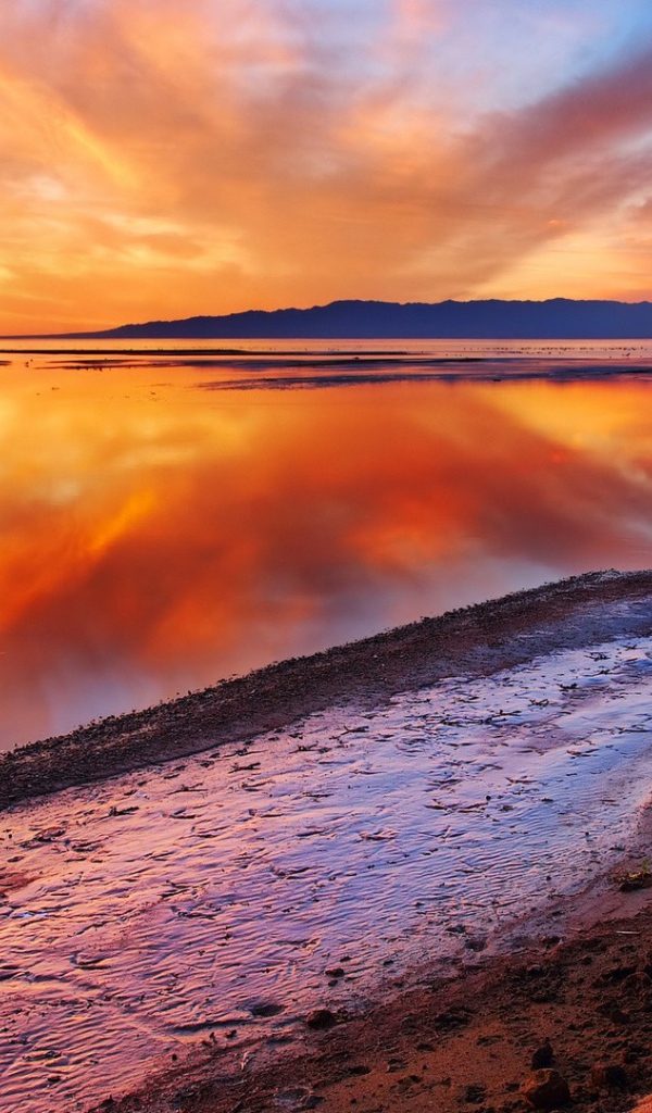 Разноцветный закат