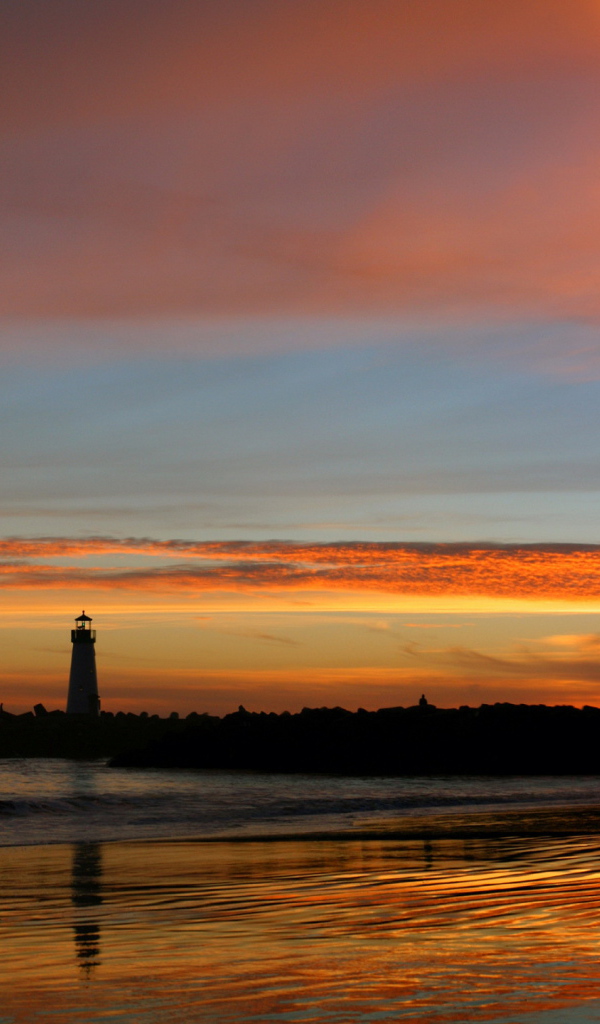 Закат на маяке