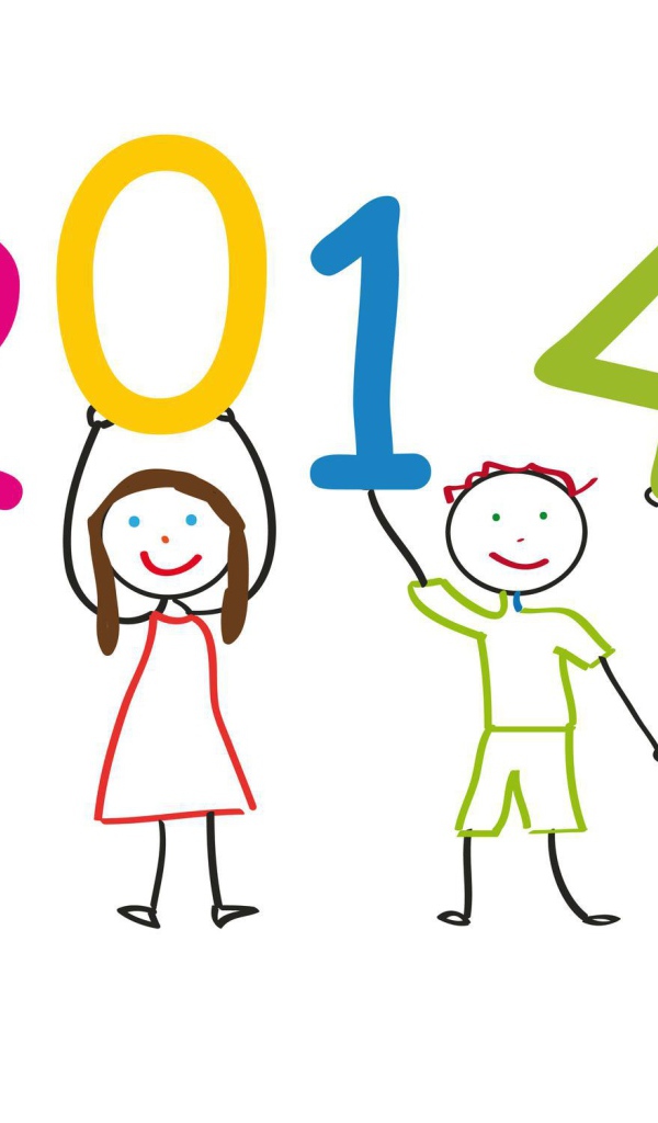 2014, детский рисунок