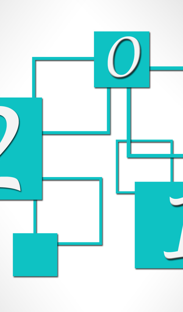 2014, белый фон