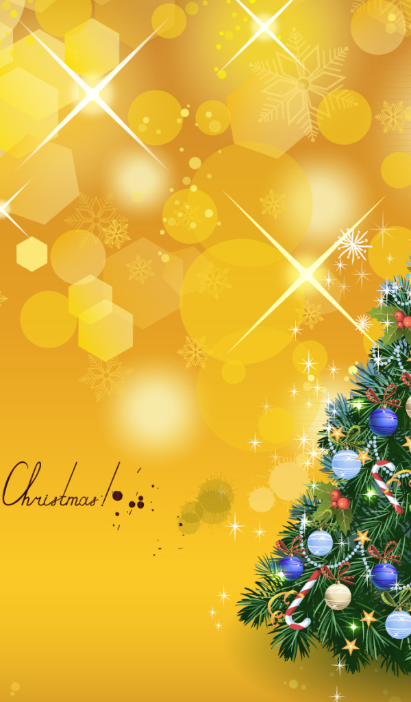 Красивые шарики на новогодней елке 2014