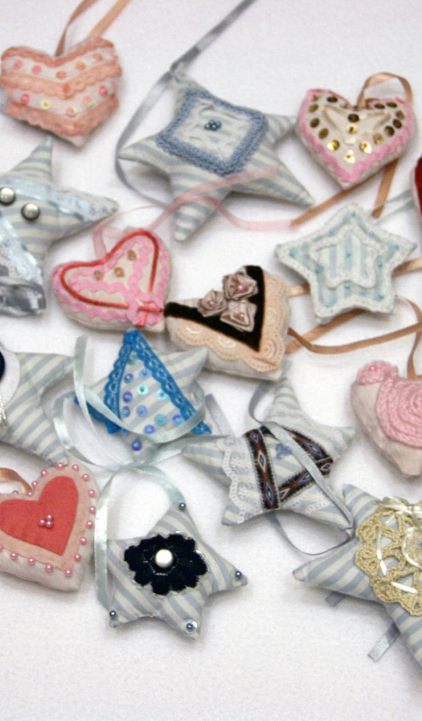 Елочные игрушки ручной работы