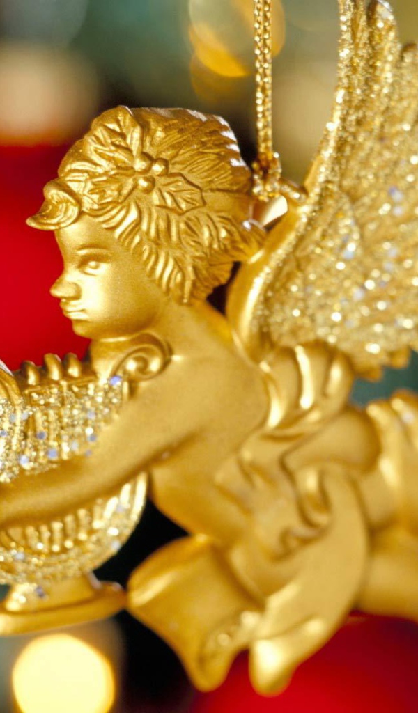 Елочные игрушки ангелы