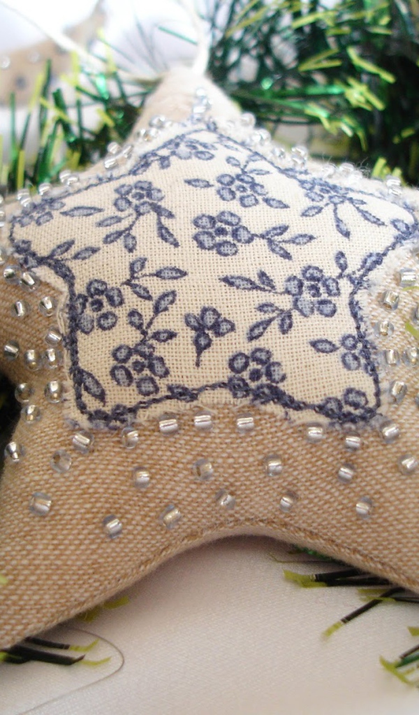 Елочные игрушки гжель