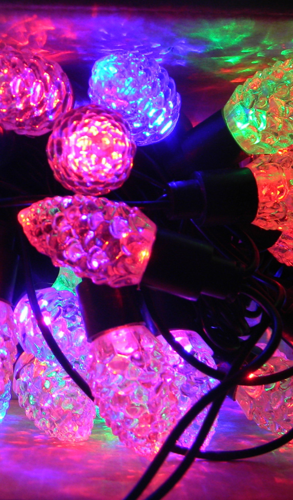 Гирлянда шишки