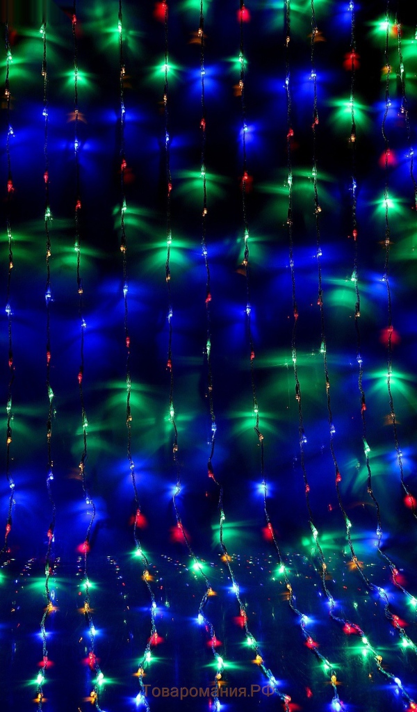 Гирлянда световой дождь