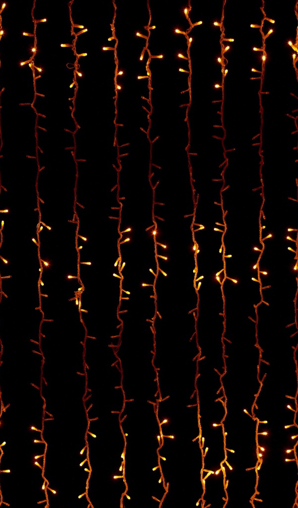 Гирлянда водопад