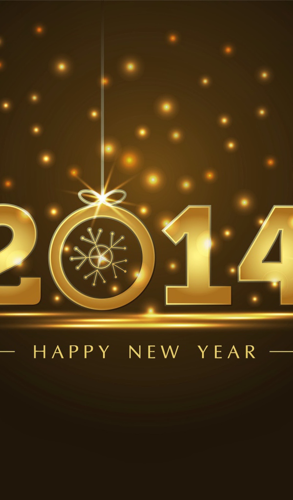 Золотой новый 2014 год