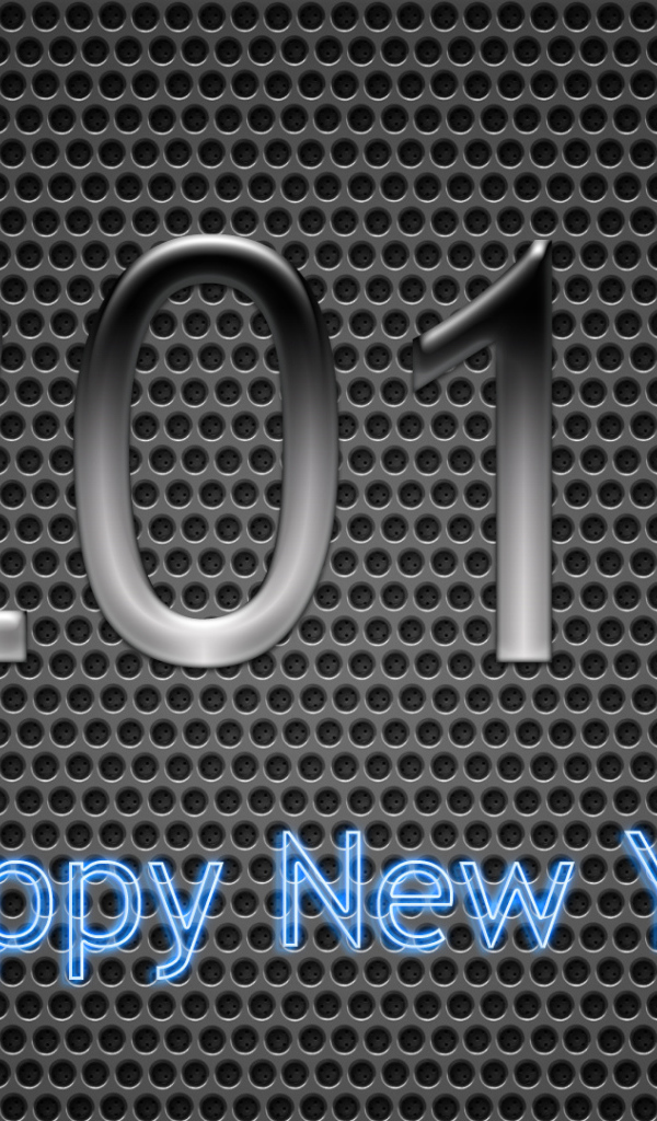 Счастливого нового 2014 года, неоновый цвет