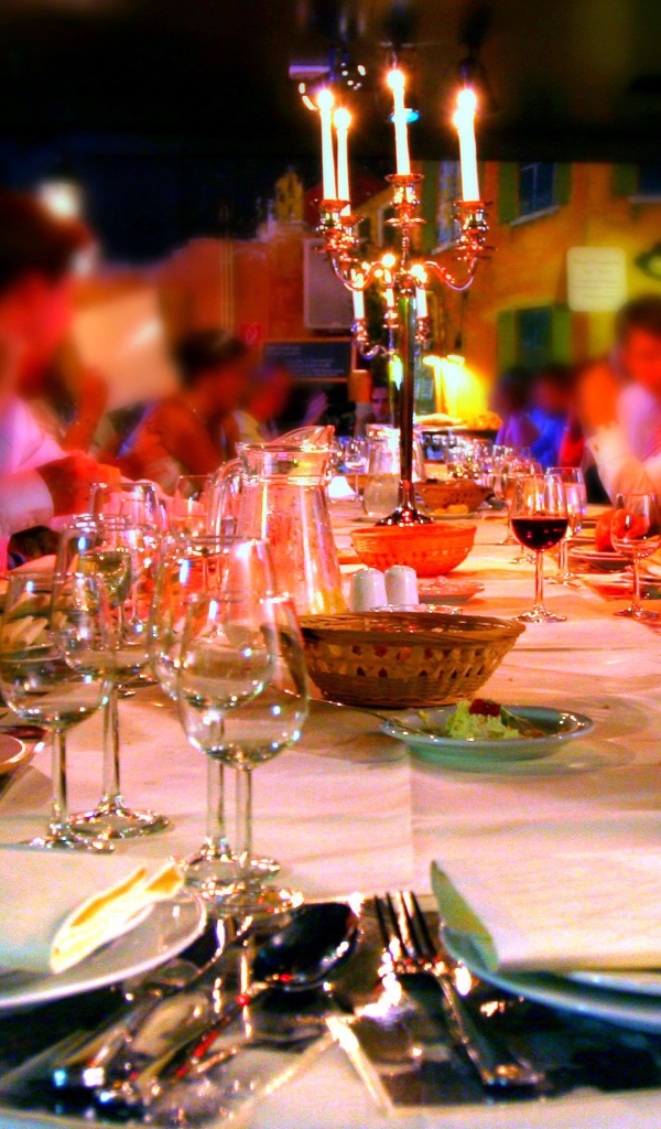 Новогодний праздничный стол