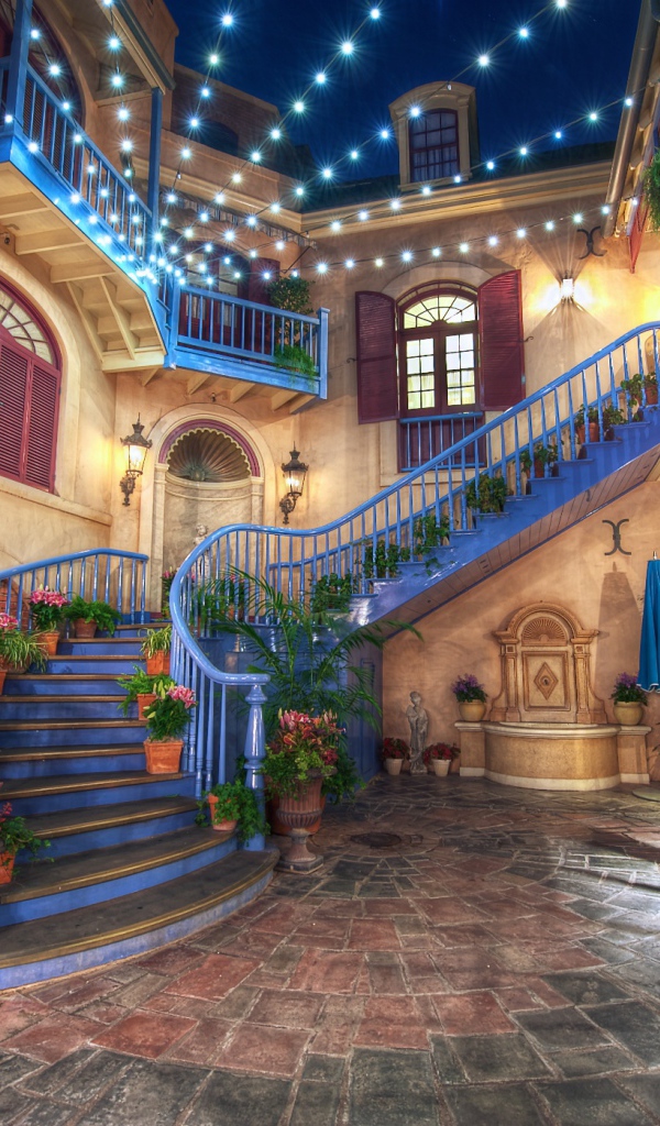 Уличные новогодние гирлянды