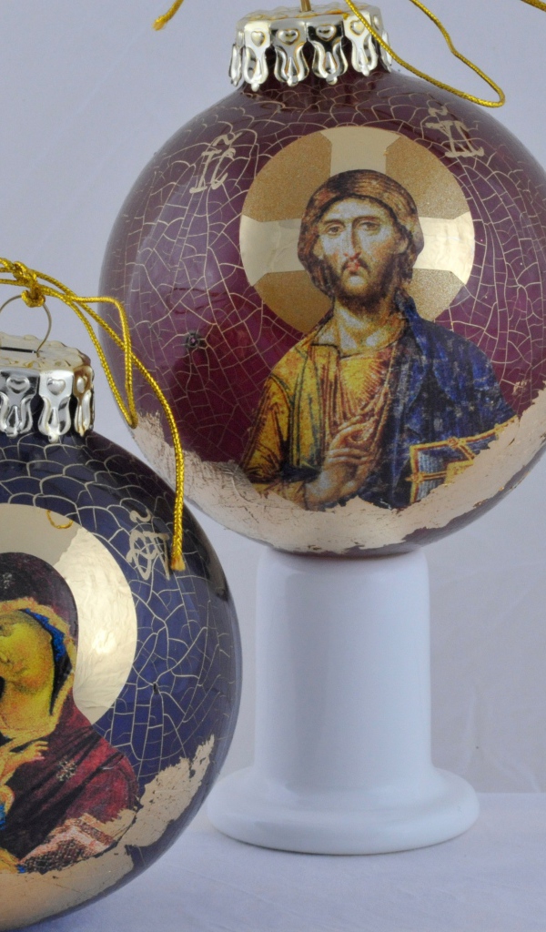 Pоспись елочных игрушек