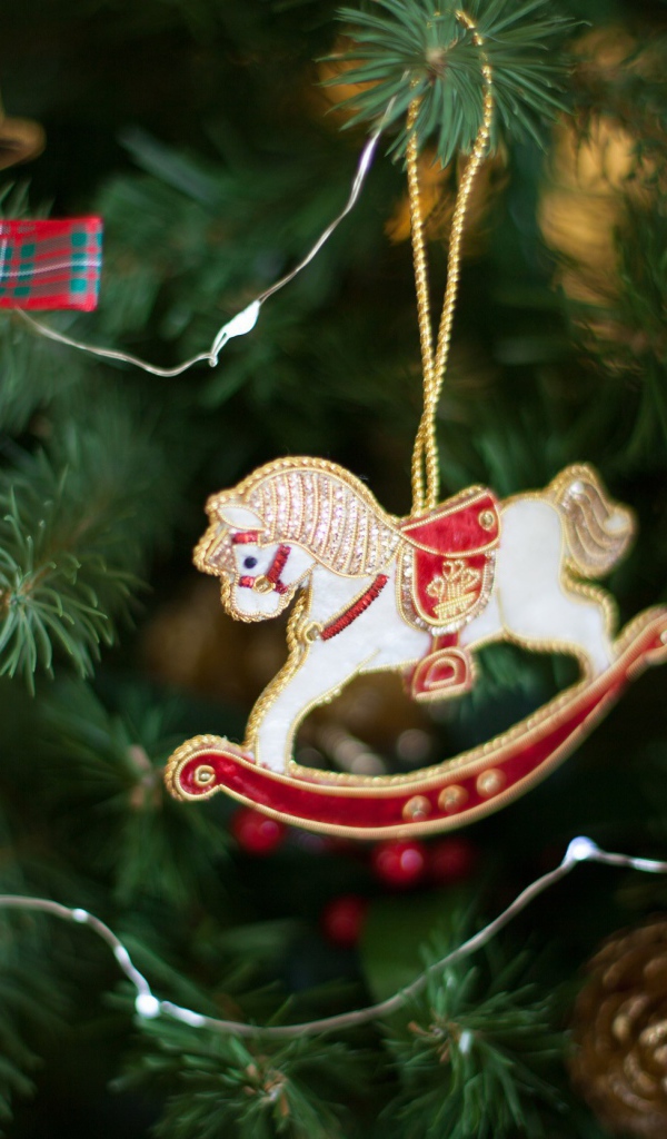 Лошадь качалка