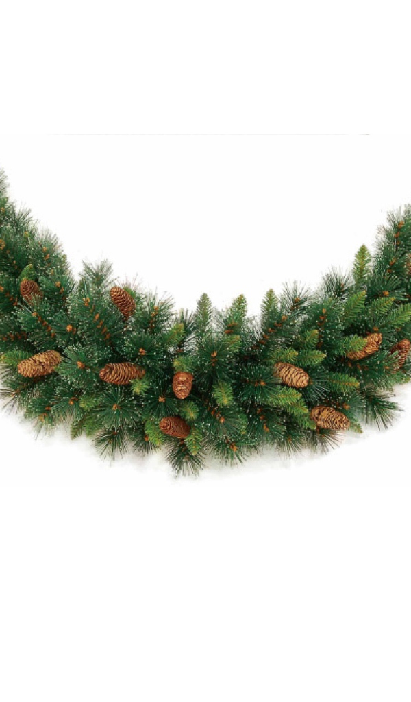 Хвойные гирлянды