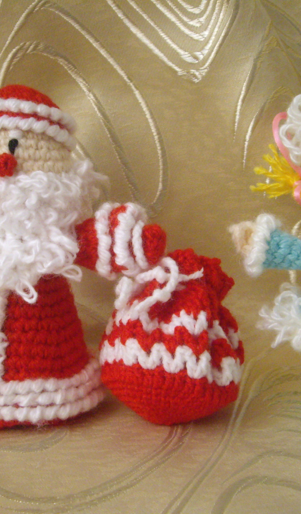 игрушка дед мороз и снегурочка