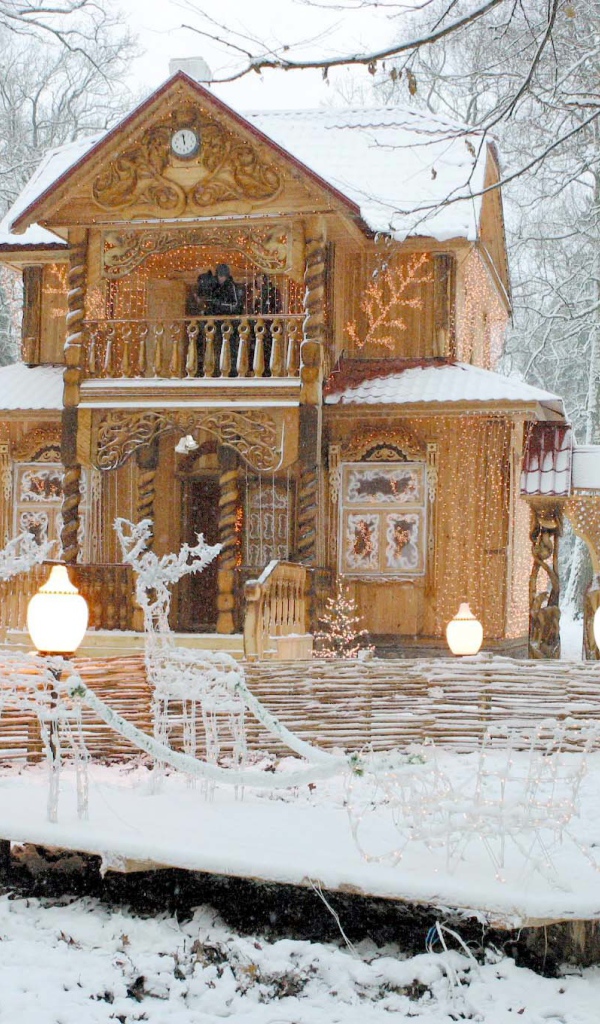 Pезиденция деда мороза