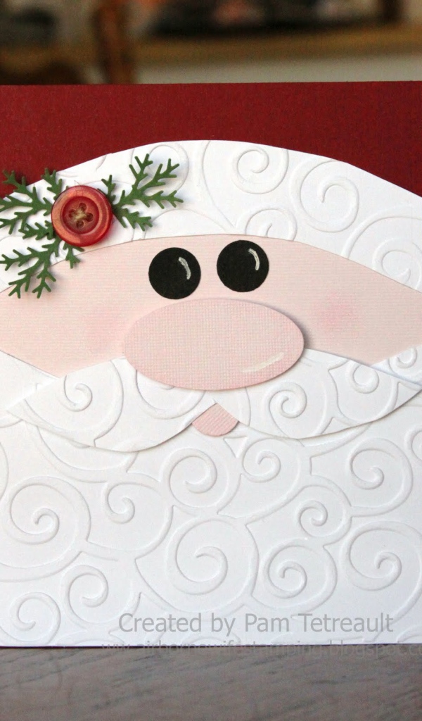 Дед мороз из бумаги