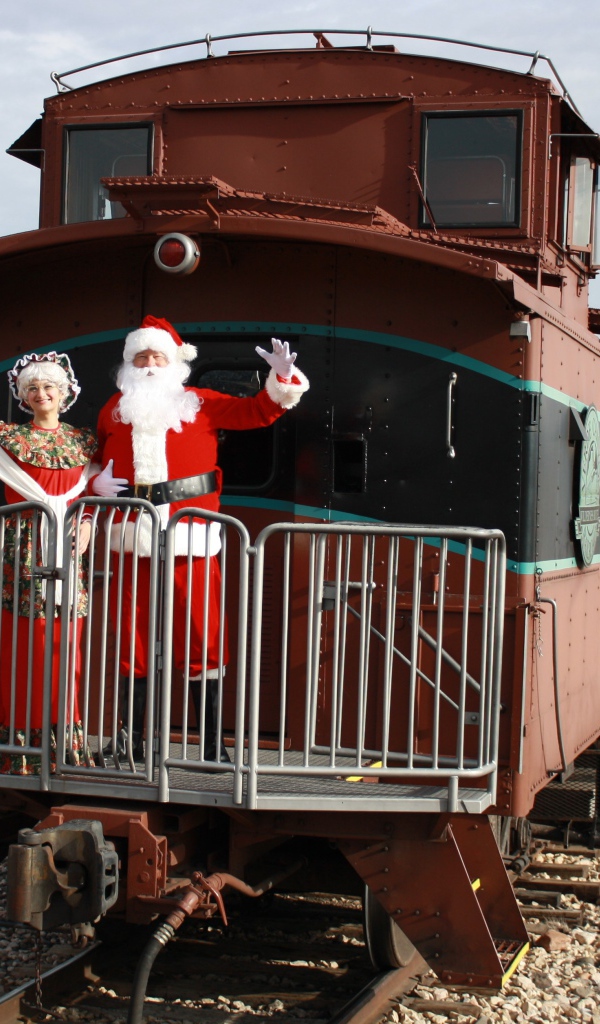 Поезд к деду морозу
