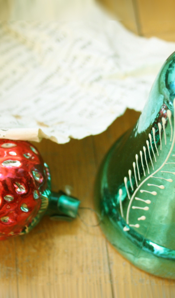 Cтаринные елочные игрушки