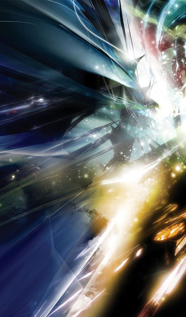 Абстракция кристалы