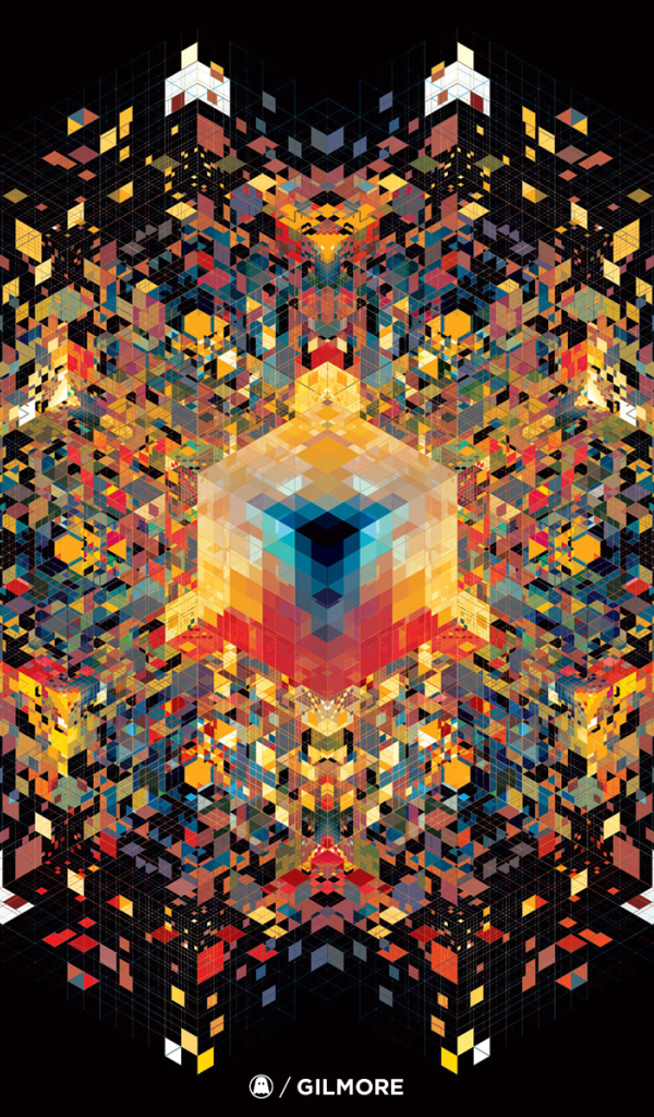 Абстракция калейдоскопа