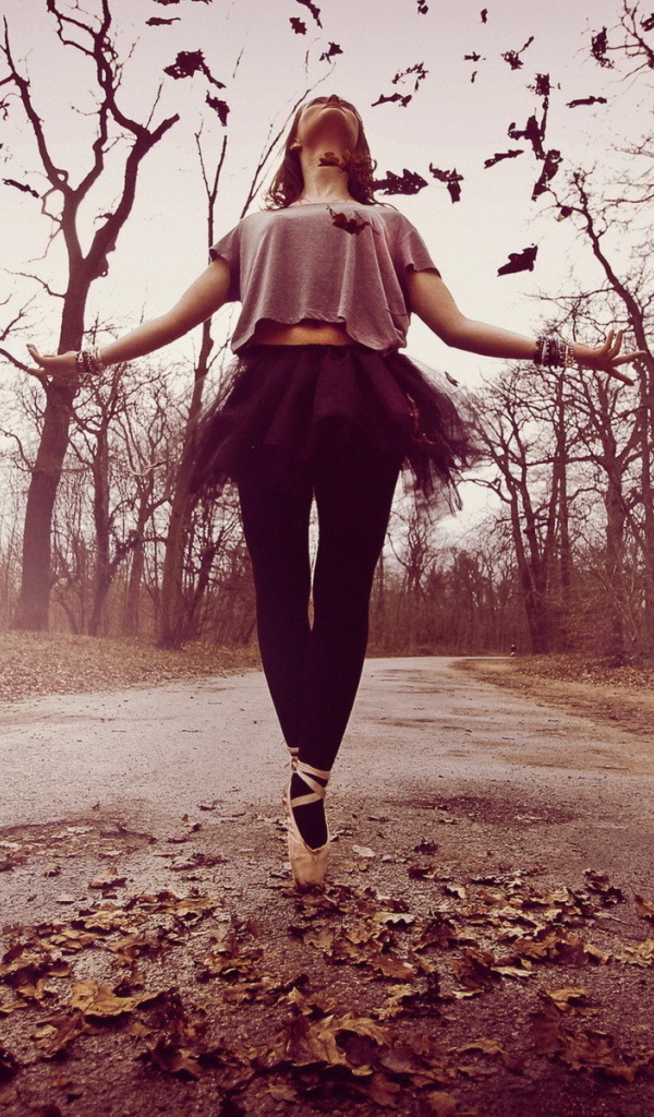 Балерина в Фотошопе