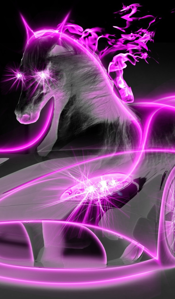 Розовая лошадь