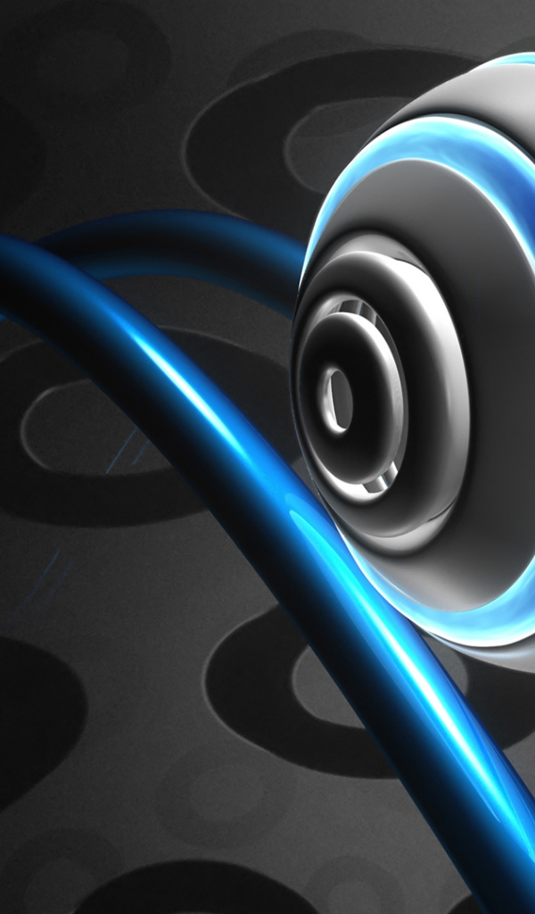 Шар катится по рельсам