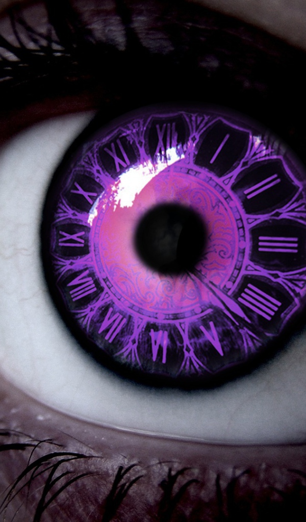 Глаз циферблат часов