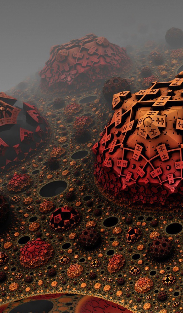 Фантастическая планета абстракция