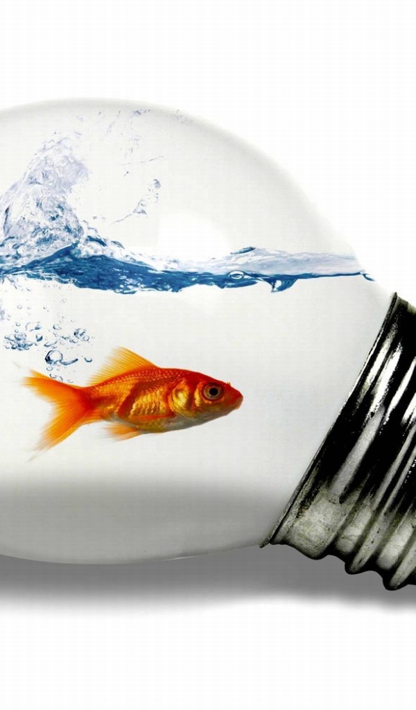 Рыбка в лампочке