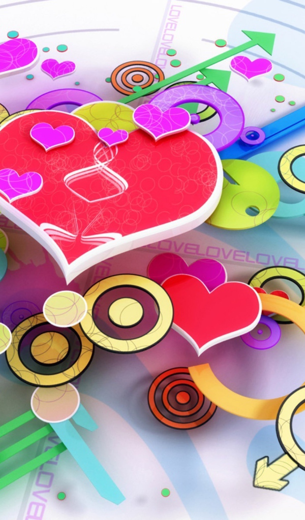 Сердечки и знаки