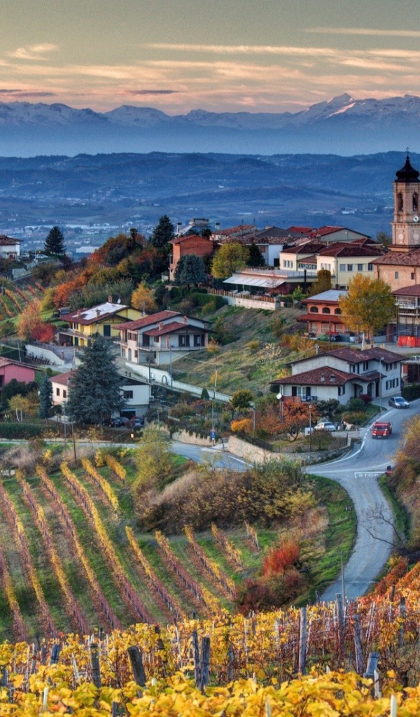 Возделанные поля Италии